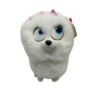 The Secret Life of Pets 2‎ Gidget Ty Beanie Babies Plush White Pomeranian Dog